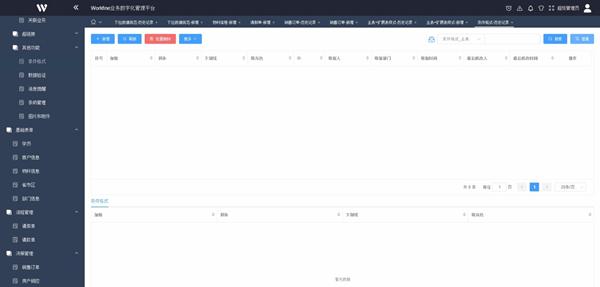 Workfine数据管理平台