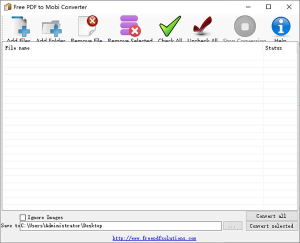 Free PDF to Mobi Converter