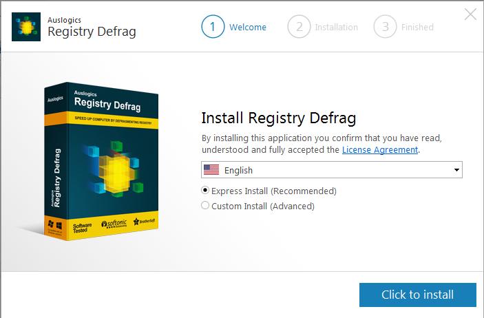 Auslogics Registry Defrag