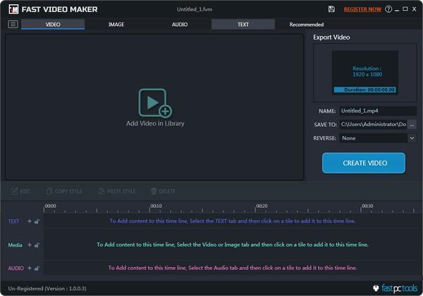 Fast Video Maker破解版