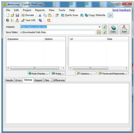 cyotek webcopy