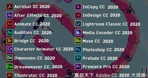 嬴政天下adobe2020全家桶中文直装完整版