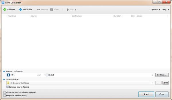 Tomabo MP4 Converter