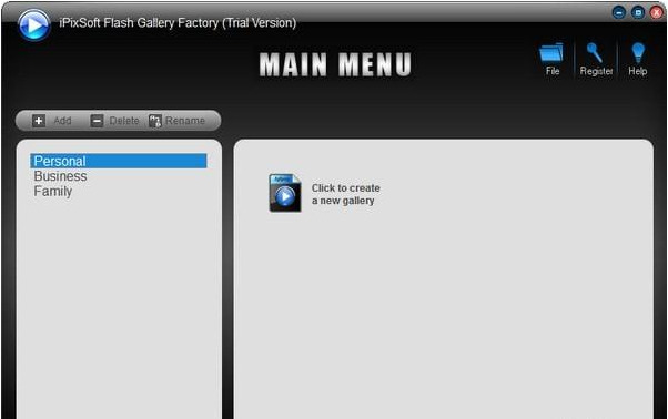 iPixSoft Flash Gallery Factory官方版