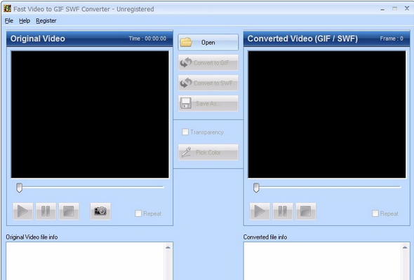 Fast Video to GIF SWF Converter
