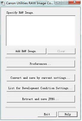 Raw Image Converter