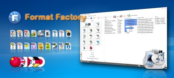 格式工厂(FormatFactory)