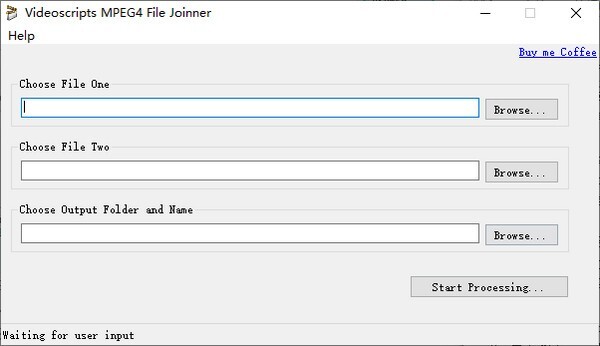 Videoscripts MPEG4 File Joiner(MP4视频合并软件)