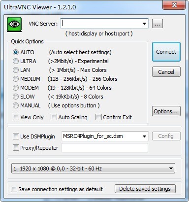 UltraVNC(Ultr@VNC)远程控制