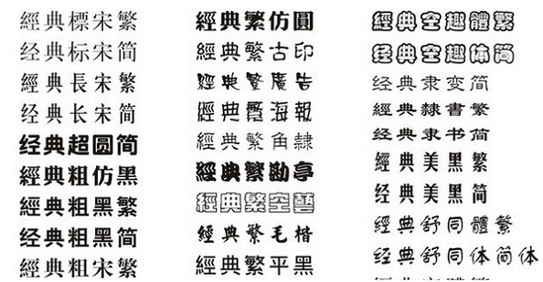 最全中华字库