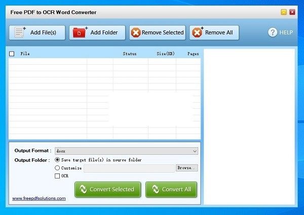 Free PDF to OCR Word Converter
