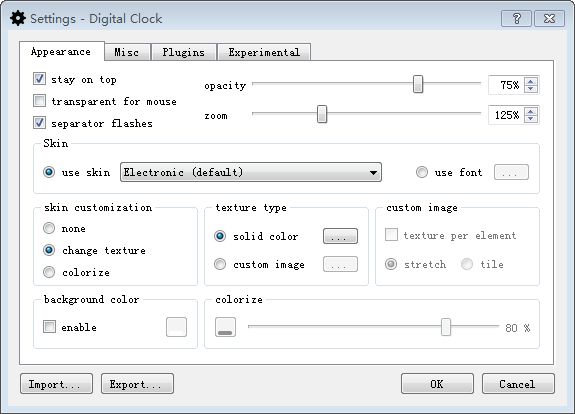 digital clock