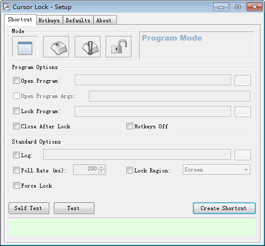 Cursor Lock