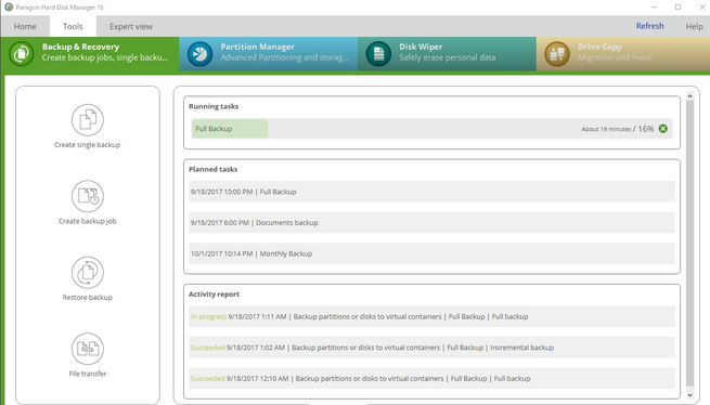 Paragon Hard Disk Manager