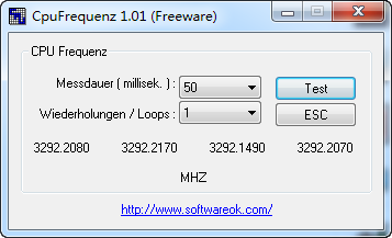 CpuFrequenz