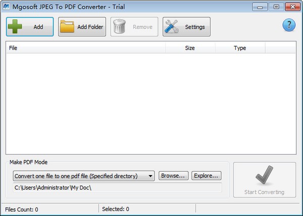Mgosoft JPEG To PDF Converter