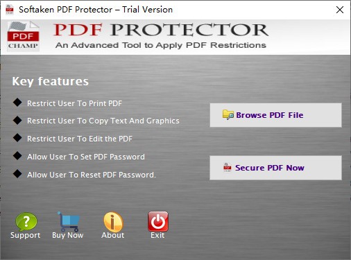Softaken PDF Locker