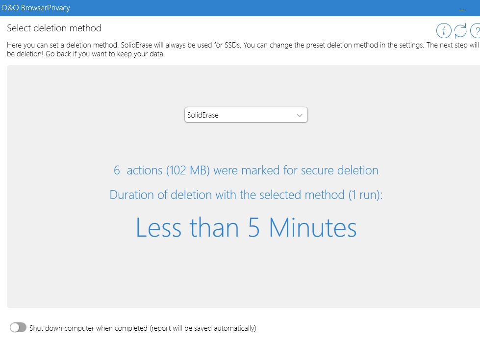 O&O BrowserPrivacy
