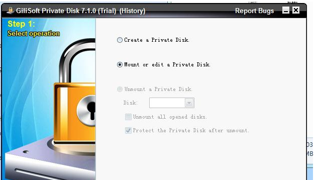 磁盘加密软件Gilisoft Pri
