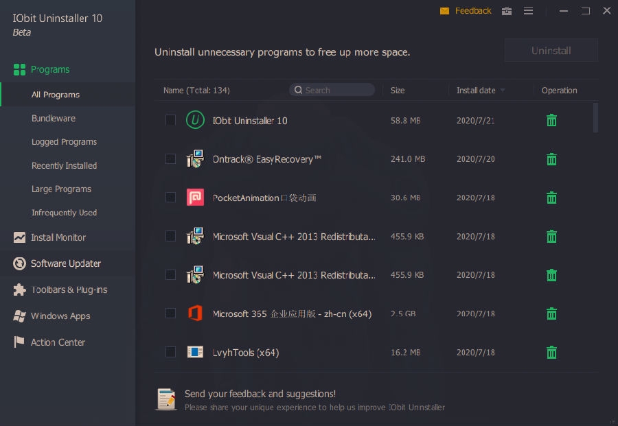 IObit Uninstaller10