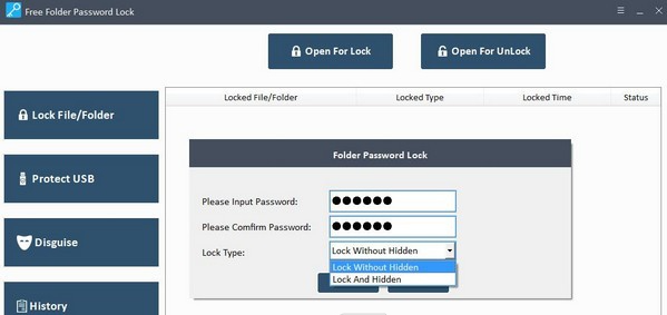 Amazing Free Folder Password Lock