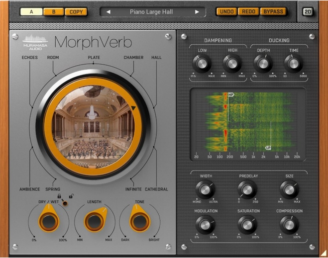 未来感混响器插件Muramasa Audio MorphVerb