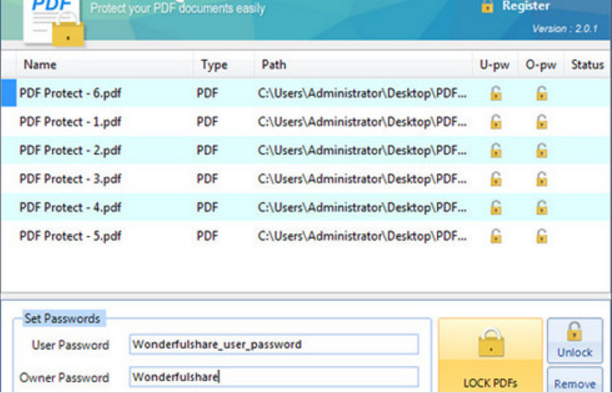 Wonderfulshare PDF Protect