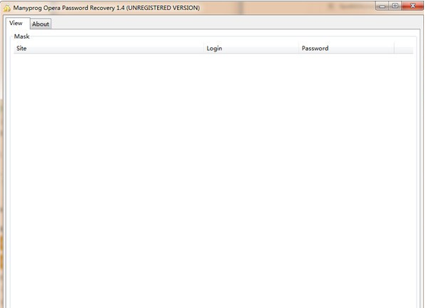 Manyprog Opera Password Recovery