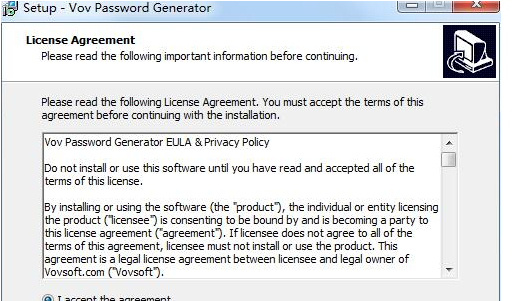 Vov Password Generator