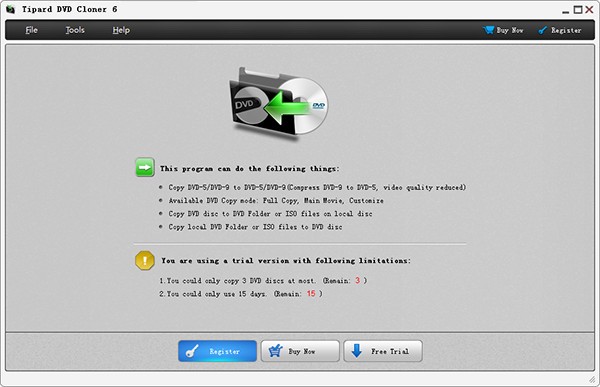 Tipard DVD Cloner