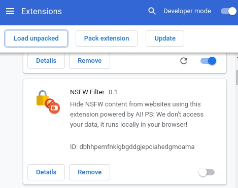 NSFW Filter