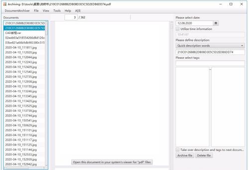 Document Archiver