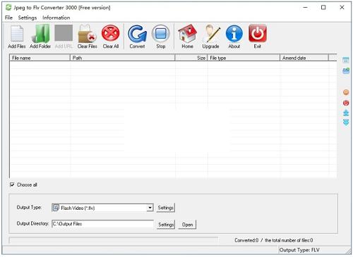 Jpeg to Flv Converter 3000