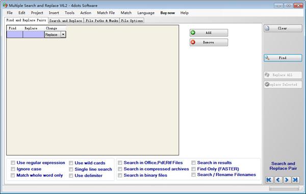 Multiple Search and Replace