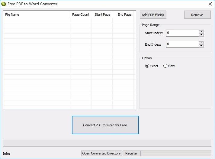 Free PDF to Word Converter