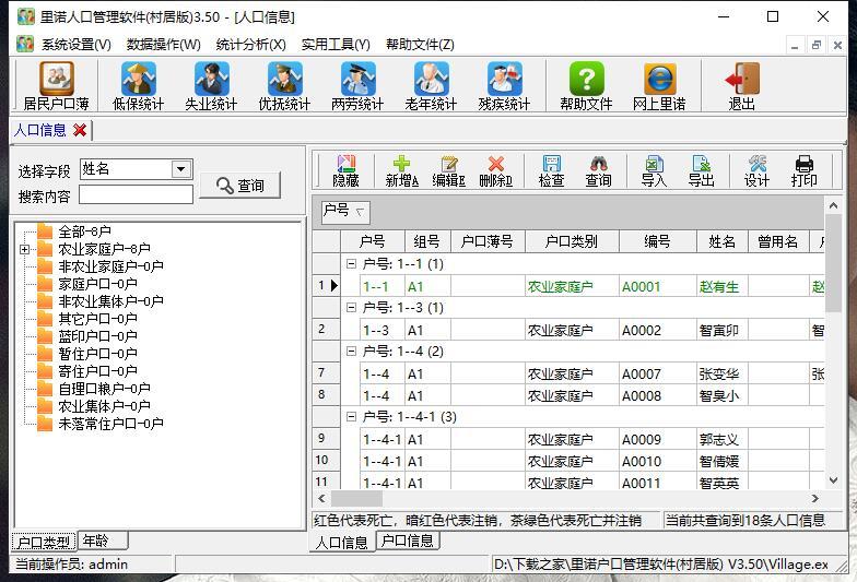 里诺户口管理
