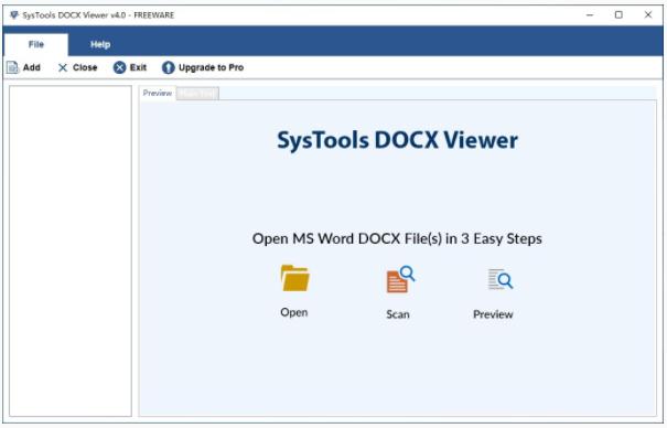 SysTools DOCX Viewer