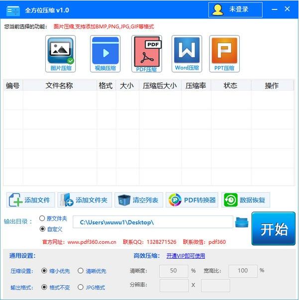全方位压缩