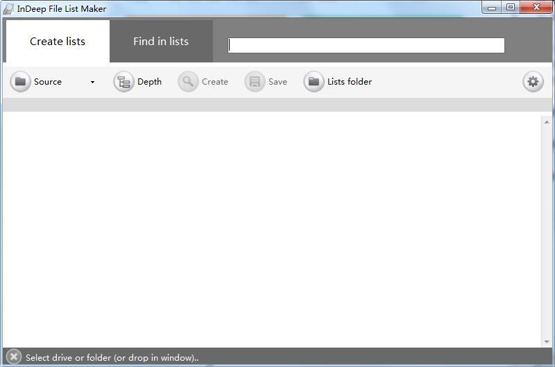 InDeep File List Maker