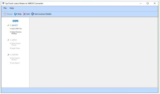 SysTools Lotus Notes to MBOX Converter