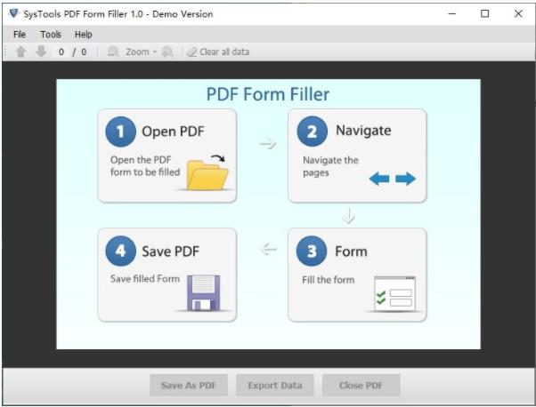 SysTools PDF Form Filler