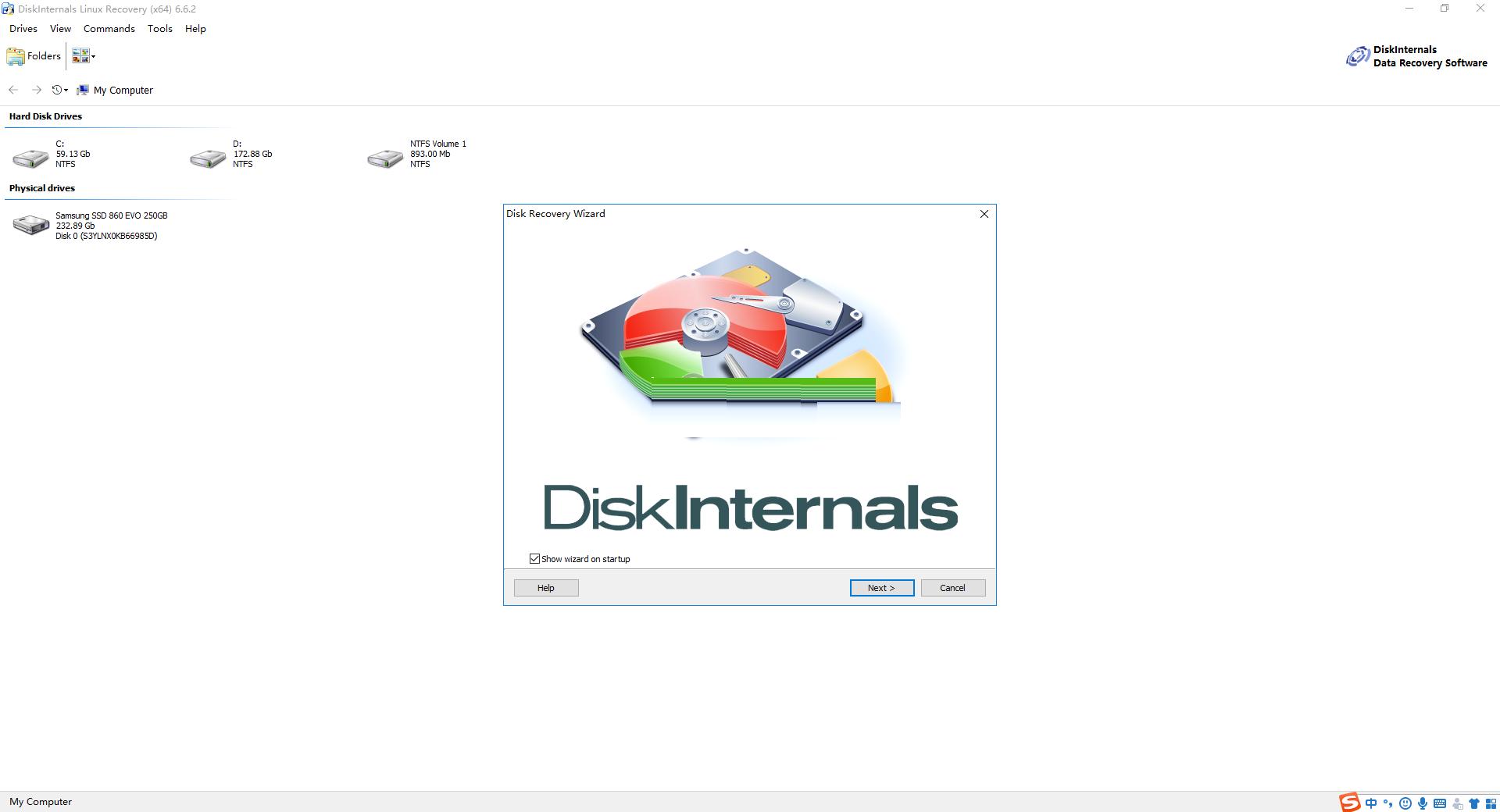 DiskInternals Linux Recovery