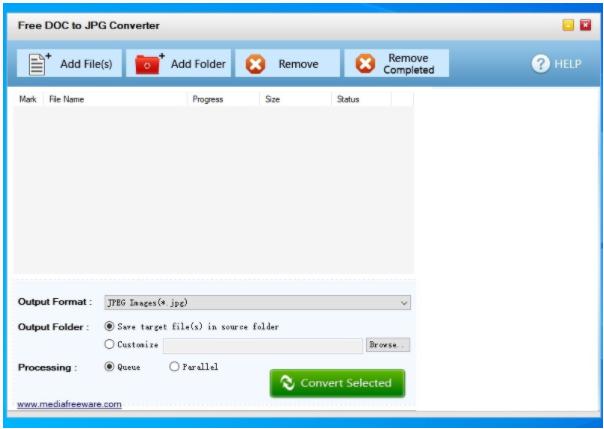 Free DOC to JPG Converter