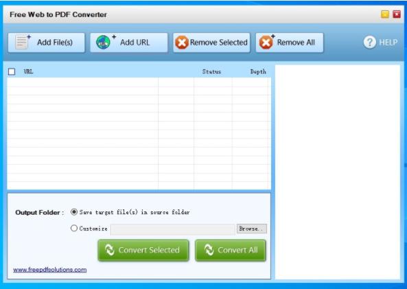 Free Web to PDF Converter