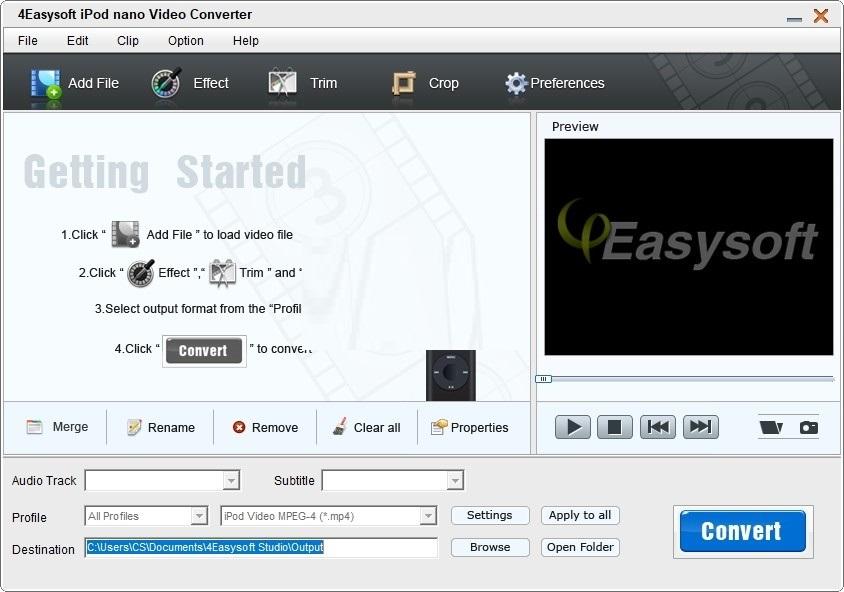 4Easysoft iPod nano Video Converter
