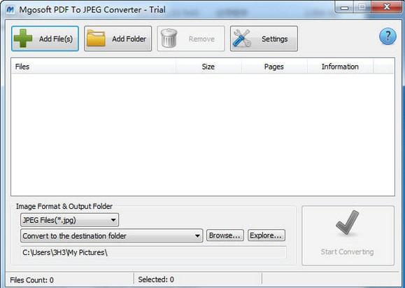 Mgosoft PDF To JPEG Converter