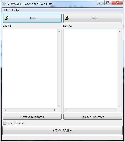 Compare Two Lists