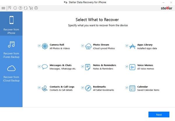 Stellar Data Recovery