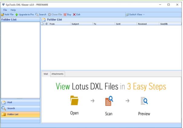 SysTools DXL Viewer