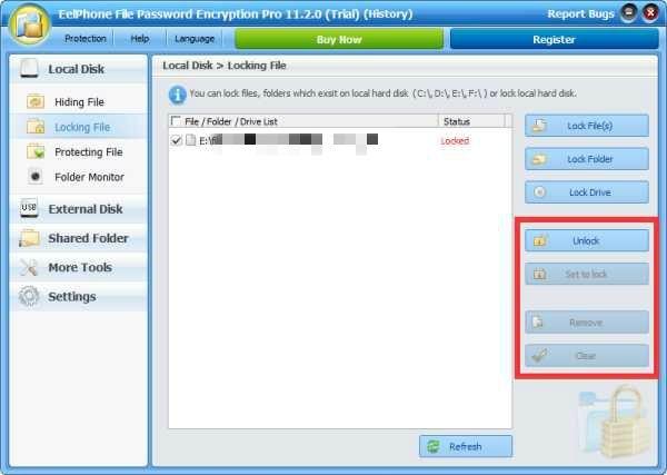 EelPhone File Password Encryption